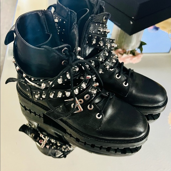 Zara Rhinestone Boots - Picture 5 of 7